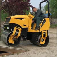 E.P haute qualité Mini 1.5 tonnes, 2 tonnes, 3 tonnes, 10T, Double tambour d'occasion, équipements de Construction, rouleau compresseur à Impact