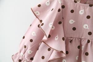 Conjunto de Ropa de Alta Calidad para Bebés Niñas, Conjunto de Vestido de 2 Piezas para Bebés con Lindo Estampado - Product Image 4