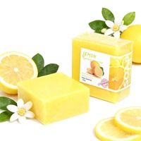 Savon Solide Naturel Bio aux Herbes et au Sel Marin, Savon Facial Artisanal au Lait de Chèvre et au Miel pour Adultes, Nettoyant en Profondeur Anti-Acné
