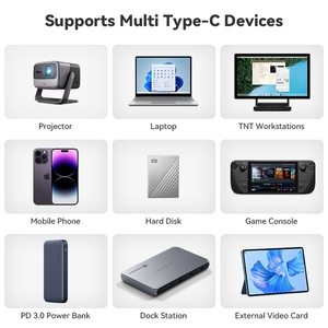 Ut-đoàn kết Loại C Dây cáp USB 3.2 1m 2M 3M USB C Nam đến Nam 240W 5A nhanh sạc cáp Nylon bện 20gbps Cáp dữ liệu - Product Image 3