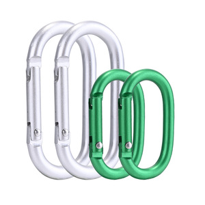 Boucle en aluminium en forme de O pour sac à dos d'escalade, attache pour bouteille d'eau, pendentif pour vêtements et casquettes - Product Image 1