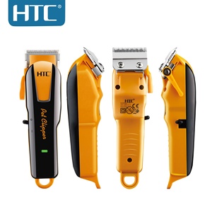 <span class=keywords><strong>Tondeuse</strong></span> à poils d'animaux HTC CT-8086 <span class=keywords><strong>professionnelle</strong></span> <span class=keywords><strong>sans</strong></span> <span class=keywords><strong>fil</strong></span>, rechargeable par USB, puissante, longue durée d'utilisation, machine de coupe OEM - Product Image 5
