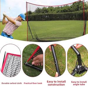 <span class=keywords><strong>Filet</strong></span> d'entraînement <span class=keywords><strong>de</strong></span> <span class=keywords><strong>golf</strong></span> transfrontalier extérieur 10*3 * 7ft pour un entraînement efficace au swing - Product Image 5