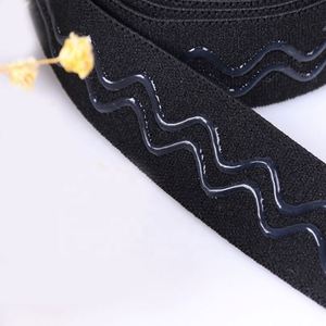 En stock : Bandes élastiques antidérapantes à motif ondulé avec revêtement en silicone pour vêtements - Product Image 3