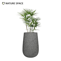 Pot Bunga Fiberglass untuk Balkon, Ruang Tamu, dan Taman, Tebal, Tinggi, Tahan Lama, Ramah Lingkungan, Dapat Disesuaikan