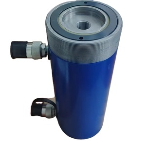 DEELEAP <b>Hydraulic</b> Ram Corrosion Resistant 50 Ton Double Acting Telescopic Cylinder Jack Lifting <b>Tool</b> Non-Magnetic Piston 1 Year - Product Image 1