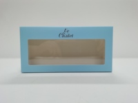 Boîte d'emballage en papier de qualité alimentaire avec fenêtre Boîte à gâteau Emballage de boulangerie Petites boîtes à gâteau avec couvercle transparent