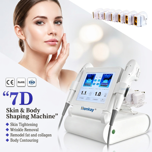 Dispositivo Personalizable de Escritorio para Reafirmar la Piel del Rostro y el Cuerpo, Mejora del Contorno de Tejidos Cutáneos, Máquina H1fu para Clínica de Belleza - Product Image 1