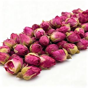 赤いバラつぼみ本格的なオーガニックダブル花びら - Product Image 4