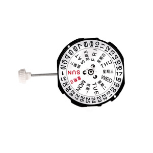 Duy nhất & kép lịch thạch anh phong trào SL28 đồng hồ phụ kiện đồng hồ 3-pin nhựa phong trào kiểu dáng đẹp & phong cách - Product Image 3