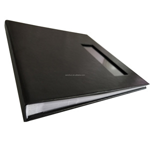 Copertina rigida in pelle nera con pagine bianche Album per Album fotografico 2x6 - Product Image 2