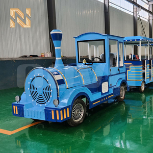 Train touristique sans rail électrique à batterie Nova Rides <span class=keywords><strong>ST</strong></span>-28-BG, manège d'attraction, trains Dotto touristiques à <span class=keywords><strong>vendre</strong></span> - Product Image 2
