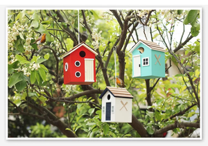 Giardino personalizzato fatto <span class=keywords><strong>da</strong></span> <span class=keywords><strong>te</strong></span> cortile esterno casa sospesa finestra decorare in legno selvaggio alimentatore per uccelli - Product Image 5