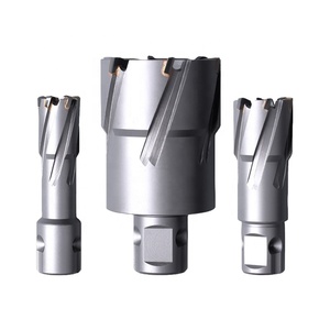 RJTOOLS ก้านสากล 26 มม. DIA.. ความลึกในการตัด 50 มม. เครื่องตัดวงแหวน TCT เครื่องตัดเจาะสัมผัสเดียว