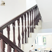 Rampe d'escalier moderne en aluminium pour villas, balustrades extérieures pour balcons