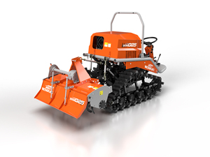 Tracteur miniature sur chenilles haute performance à moteur, idéal pour les terrains étroits et en pente - Offre spéciale - Product Image 2