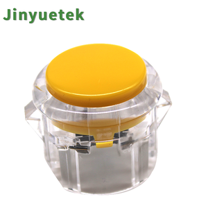 Accessori <span class=keywords><strong>per</strong></span> Macchine da Gioco Arcade: Pulsante Momentaneo Trasparente da 30mm 5/12V, Prezzo Basso, Personalizzabile, Durevole, Prodotto da JY Factory - Product Image 5