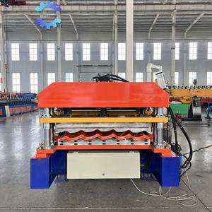 HAUAN Steel Roofing Tile Making Machine with Gear Bearing Motor for <b>Building</b> <b>Material</b> <b>Machinery</b> - Product Image 5