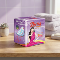 Serviette hygiénique hygiénique OEM pour femme Emballage en plastique PE durable Vietnam Bon prix pour les soins personnels Marque Hung Phat Commandes personnalisées