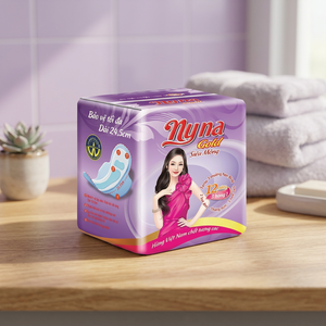Almohadilla de higiene sanitaria para mujer OEM, embalaje de plástico PE duradero, buen precio de Vietnam para el cuidado personal, pedidos personalizados de marca Hung Phat - Product Image 2