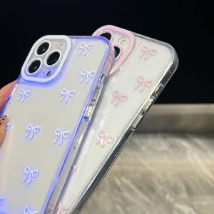 Coque de téléphone antichoc tendance avec nœud papillon, sonore et lumineuse, contrôlée par la voix, personnalisée, populaire sur TikTok pour Apple iPhone 17 Pro Max 17Pro - Product Image 4