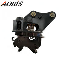 Attache rapide rotative à 360 degrés robuste et durable pour excavatrice de 5 à 8 tonnes