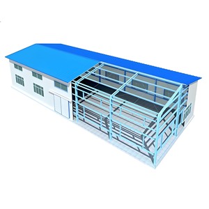 <span class=keywords><strong>Atelier</strong></span> et entrepôt de jardin extérieur moderne en acier – Structure légère en acier robuste pour le rangement d'outils et de vélos à domicile - Product Image 2
