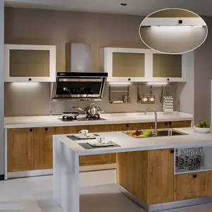 Luces de cocina para debajo del gabinete, luces con Sensor de movimiento 36Led para interior, 400Lm, recargable, 30Cm, luz nocturna para armario, escaleras