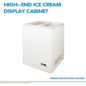 Congélateur <span class=keywords><strong>coffre</strong></span> à porte en verre X-MING congélateur à crème glacée congélateur commercial à affichage gelato en verre - Product Image 2