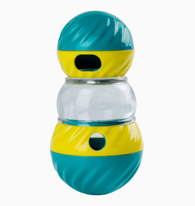 Barbell <b>Dog</b> Treat Dispenser <b>Toy</b> Adjustable Leakage Hole <b>Interactive</b> IQ Puzzle <b>Toy</b> <b>for</b> <b>Dogs</b> - Product Image 6