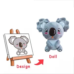 CE OEM ODM Custom Drawing to Plush Toy Moq Alta Qualidade Brinquedo De Pelúcia Personalizado Animal De Pelúcia Personalizado Brinquedo De Pelúcia Fabricante