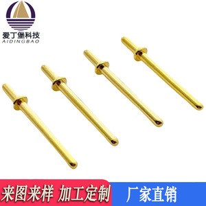 ขั้วต่อ PCB แบบสปริงรูปกากบาทชุบทอง ADB Edinburgh Pogo Pin ชนิดตัวเมีย ความนำไฟฟ้าสูง - Product Image 5