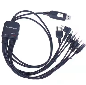 Cable de Programación 8 en 1 para Radios Vertex <span class=keywords><strong>Kenwood</strong></span> Hytera <span class=keywords><strong>Walkie</strong></span> uv5r Uv9r Gp328 Apx Xirp Pd680 Ft-16 - Product Image 3