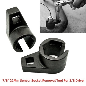 7/8" (22mm) Automotive Sensor Removal <b>Socket</b> 3/8" Drive CR-V Steel Offset Slotted Tool for Engine Repair - OEM/ODM Supported - Product Image 5