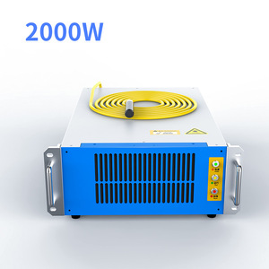 เครื่องเชื่อมเลเซอร์ QCW 3000W สำหรับโรงงาน ระบบระบายความร้อนด้วยน้ำ แบบพัลส์ ไฟเบอร์  ยกได้  สำหรับงานเชื่อมเลเซอร์ในโรงงาน - Product Image 2