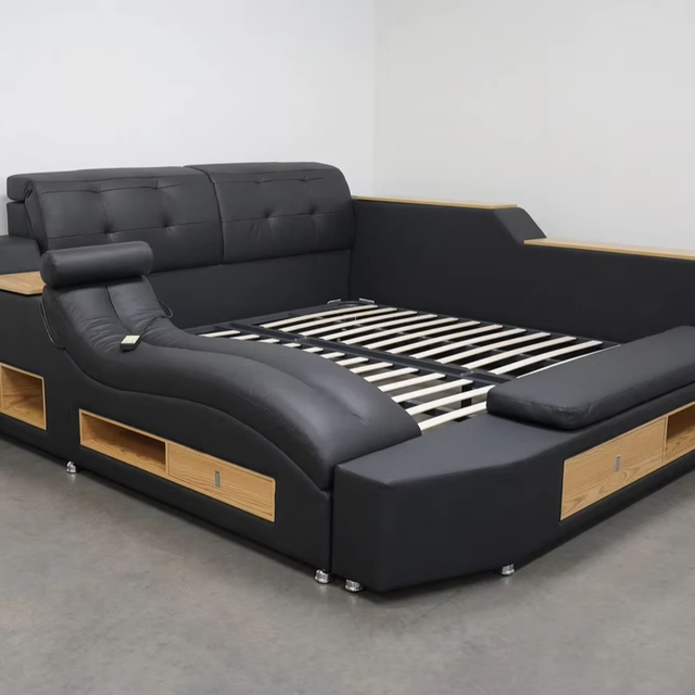 Massage Bed Smart Life-Multifunctional Bed Smart Luxury Bed With Speaker Music Projector