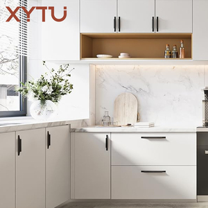 Maniglie per Mobili XYTU L019, Maniglie a Scomparsa Lunghe, Maniglie Moderne per Cucina e Bagno, Finitura Ossidata in Lega di Alluminio - Product Image 4