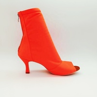 Chaussures de danse pour femmes Evkoodance 0703, couleur fluo néon, jazz, salsa, ballroom, danse de rue, talons hauts, bottes de danse