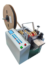 Machine de découpe de tuyaux entièrement automatique 350W AC220V Sinrad SR-ST100 pour la fabrication de câbles, découpe avec précision les matériaux en feuille tubulaire - Product Image 4