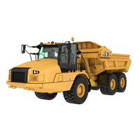 Camion minier articulé à trois essieux 730 EJ, capacité de charge de 27 tonnes, 280 kW