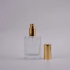 Moderne Vintage Stijl-Aangepaste Luxe 30Ml 50Ml 100Ml Lege Geurflessen-Spray Parfum Glazen Flesverpakking Met Doos