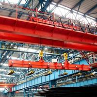 Grue à pont de 32 tonnes avec système magnétique pour la prévention de la rouille et de la corrosion, idéale pour les grandes usines de recyclage de ferraille