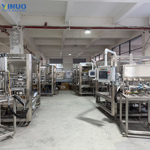 Máquina Automática Rotativa para Llenado, Sellado y Tapado de Puré de <span class=keywords><strong>Humus</strong></span> y Alimentos Viscosos, de China - Product Image 4