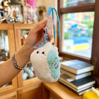Peluche adorable en forme de gâteau roulé, super douce, pour sac à dos, vente en gros et au détail, cadeau d'anniversaire, décoration d'intérieur