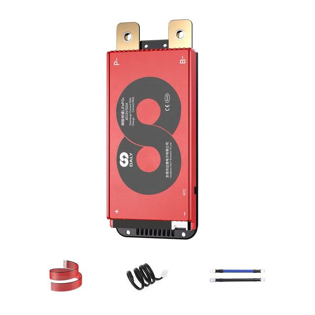 Daly Hardware BMS 150-200A 3-24S Li-ion Lifepo4 Tricycle Electric Vehicle CE FCC RoHS Certified