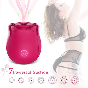 Wholesale Rose Vibrator for Women <strong>Sextoys</strong> Clitoralis Stimulator Sucking Adult Toys Rose Sucking Vibrator Sex Toys for Women - Product Image 2