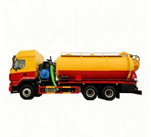 Camion d'aspiration des eaux usées Euro 3, 18 000 litres, 18 tonnes, 6x4 - Déploiement rapide pour les grandes surfaces - Product Image 5