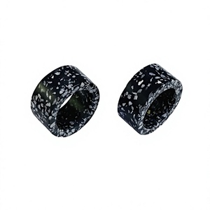 Indian Handmade Terrazzo Napkin Holder And Napkin Ring Office Party Restaurant Birthday Party kitchenware <b>Table</b> Decorate Use - Product Image 1