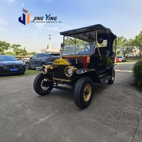 Nouveau Pick-up Électrique Rétro Vintage pour Visites Touristiques - Style Classique, Batterie 48V 150A, 60 Km/h, Capacité de Charge 500KG, Acier Q235B
