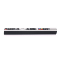 Nouvel arrivage de télécommande intelligente personnalisée 48 touches IR penchée Ble Voice Smart TV Télécommande